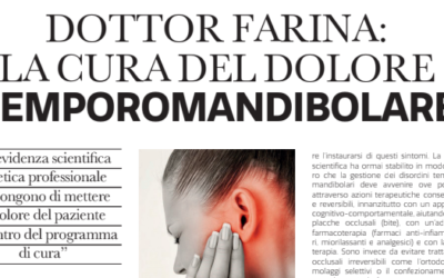 L’Articolo sul Corriere della Sera: “LA CURA DEL DOLORE TEMPOROMANDIBOLARE”